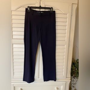 Betabrand Navy Blue Pull On Stretch Dress Pants PS Petite Small